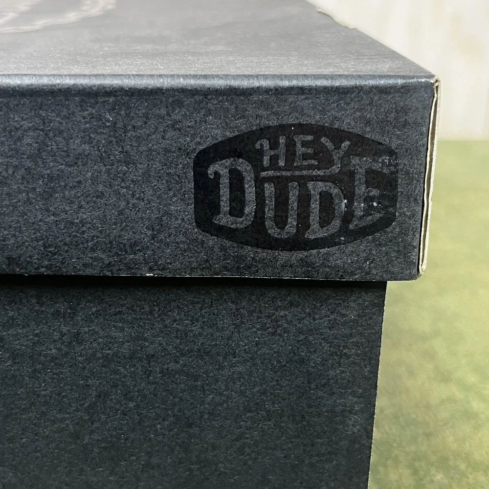 Size‎ 11-Jelly Roll Hey Dude Suede Bradley Boot Black Skull Print Brand New